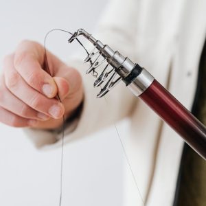 Caña de Pesca Telescópica Ultraligera